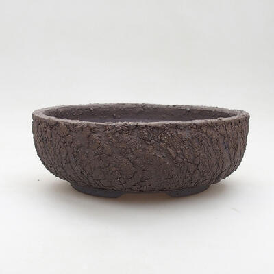 Ceramic bonsai bowl 18 x 18 x 7 cm, cracked color - 1