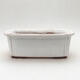 Bonsai bowl H 50 - 16.5 x 12 x 6 cm, white oxide - 1/3