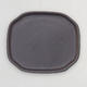 Bonsai water tray H 31 - 15 x 12,5 x 1 cm, black matt - 1/2