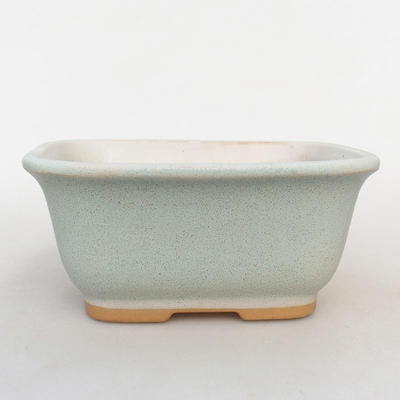 Ceramic bonsai bowl H 38 - 12 x 10 x 5.5 cm, green - 1