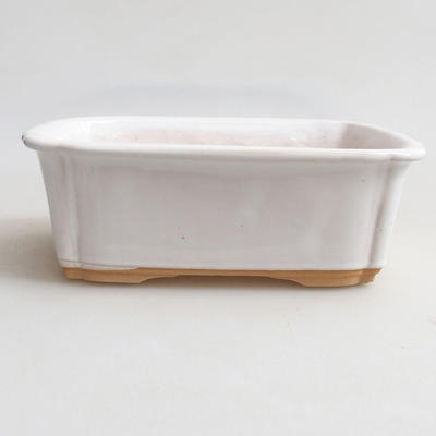 Bonsai bowl H 50 - 16.5 x 12 x 6 cm, white - 1