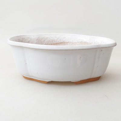 Bonsai bowl H 75 - 19 x 14 x 7 cm, white - 1