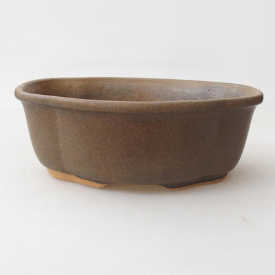 Bonsai bowl H 75 - 19 x 14 x 7 cm, Brown - 1
