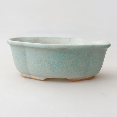 Bonsai bowl H 75 - 19 x 14 x 7 cm, green - 1