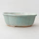 Bonsai bowl H 75 - 19 x 14 x 7 cm, green - 1/3