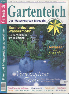 časopis Gartenteich 3/2006 - 1