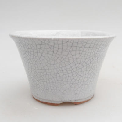 Ceramic bonsai bowl 11 x 11 x 6,5 cm, crayfish color - 1