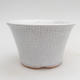 Ceramic bonsai bowl 11 x 11 x 6,5 cm, crayfish color - 1/4