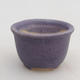 Mini bonsai bowl 4 x 4 x 2,5 cm, color violet - 1/4