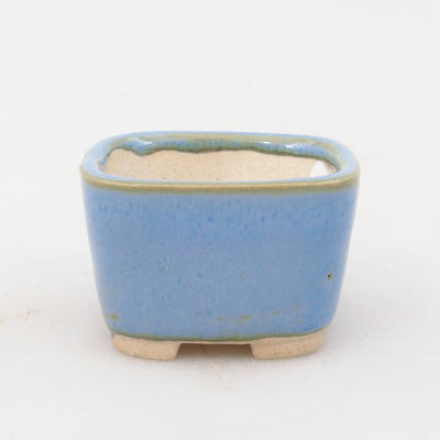 Mini bonsai bowl 3,5 x 3,5 x 2,5 cm, color blue - 1