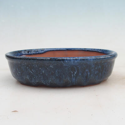 Bonsai bowl 18.5 x 15 x 4.5 cm, color blue - 1