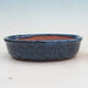 Bonsai bowl 18.5 x 15 x 4.5 cm, color blue - 1/6