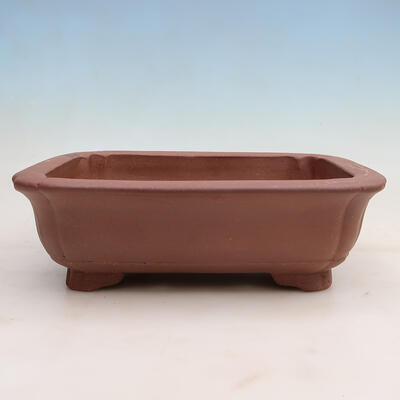 Bonsai bowl 34 x 28 x 10.5 cm, color brown - 1