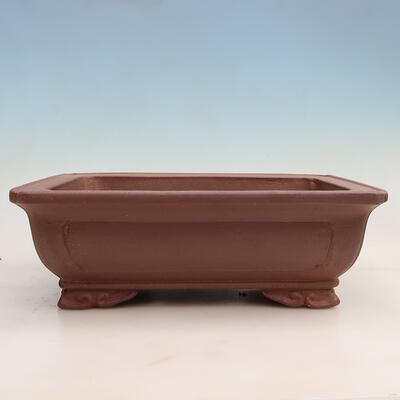 Bonsai bowl 37 x 27 x 12 cm, color brown - 1