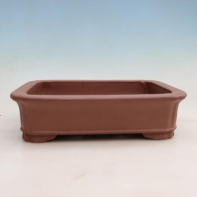 Bonsai bowl 34 x 28 x 9 cm, color brown - 1