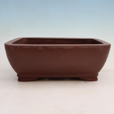 Bonsai bowl 31 x 24 x 11.5 cm, color brown - 1