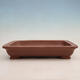 Bonsai bowl 34 x 25 x 9.5 cm, color brown - 1/6