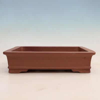 Bonsai bowl 32 x 23 x 7.5 cm, color brown - 1