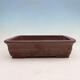Bonsai bowl 36.5 x 30 x 9.5 cm, color brown - 1/6