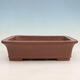 Bonsai bowl 37.5 x 29.5 x 10.5 cm, color brown - 1/6