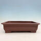 Bonsai bowl 41.5 x 31.5 x 11 cm, color brown - 1/6