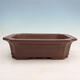 Bonsai bowl 40.5 x 32.5 x 11.5 cm, color brown - 1/6