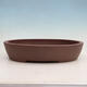 Bonsai bowl 40 x 32 x 8 cm, color brown - 1/6