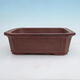 Bonsai bowl 29.5 x 24 x 9.5 cm, color brown - 1/6