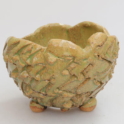 Ceramic shell 8 x 8 x 6 cm, color green - 1