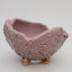 Ceramic shell 10 x 9 x 6 cm, color pink - 1/3