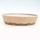 Bonsai bowl 43 x 35 x 10.5 cm, gray-beige color - 1/5