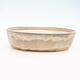 Bonsai bowl 44 x 35 x 11.5 cm, gray-beige color - 1/5