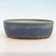 Bonsai bowl 31 x 24 x 10 cm, color blue - 1/5