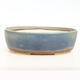 Bonsai bowl 34 x 27 x 10.5 cm, color blue-green - 1/5