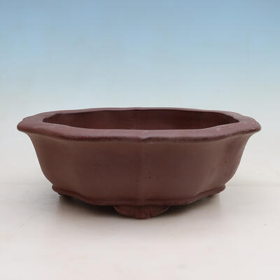 Bonsai bowl 32 x 32 x 11 cm, color brown - 1