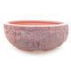 Ceramic bonsai bowl 15.5 x 15.5 x 5.5 cm, cracked color - 1/3