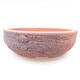 Ceramic bonsai bowl 15 x 15 x 4.5 cm, color cracked - 1/3