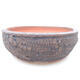 Ceramic bonsai bowl 15 x 15 x 5 cm, color cracked - 1/3