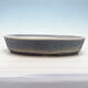 Bonsai bowl 43 x 34 x 8.5 cm, color blue-gray - 1/5