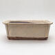 Bonsai bowl H 50 - 16.5 x 12 x 6 cm, Beige scratched - 1/3