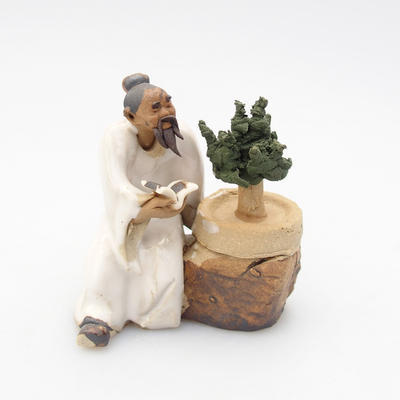 Ceramic figurine - Bonsajista, E - 1