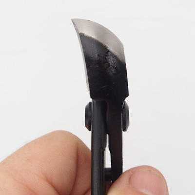 Concave half-round pliers 18 cm - carbon - 1