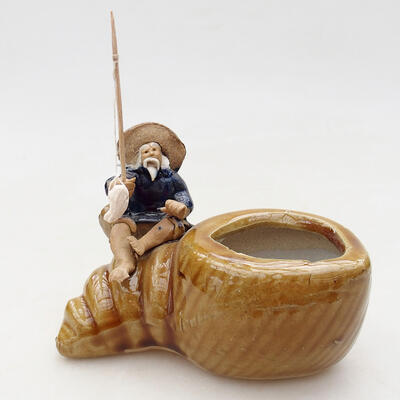 Ceramic figurine - Fisherman F17 - 1