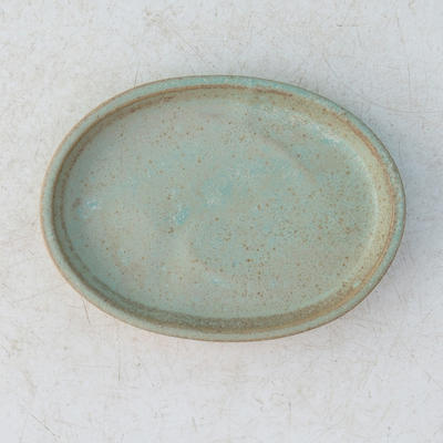 Bonsai water tray H 04 - 10 x 7,5 x 1 cm, green - 10 x 7.5 x 1 cm - 1