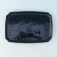 Bonsai water tray H 07p - 27 x 18 x 2 cm, black - 27 x 18 x 2 cm - 1/2