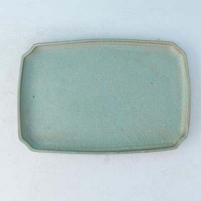 Bonsai water tray H 07p - 27 x 18 x 2 cm, green - 27 x 18 x 2 cm - 1