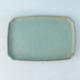 Bonsai water tray H 07p - 27 x 18 x 2 cm, green - 27 x 18 x 2 cm - 1/2