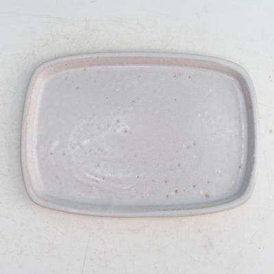 Bonsai water tray H 08 - 23 x 16 x 1,5 cm, white - 23 x 16 x 1.5 cm - 1