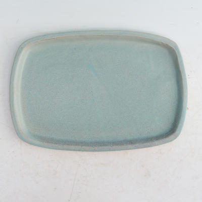 Bonsai water tray H 08 - 23 x 16 x 1,5 cm, green - 23 x 16 x 1.5 cm - 1