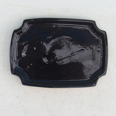 Bonsai water tray H 17 - 14 x 10 x 1 cm, black - 14 x 10 x 1 cm - 1